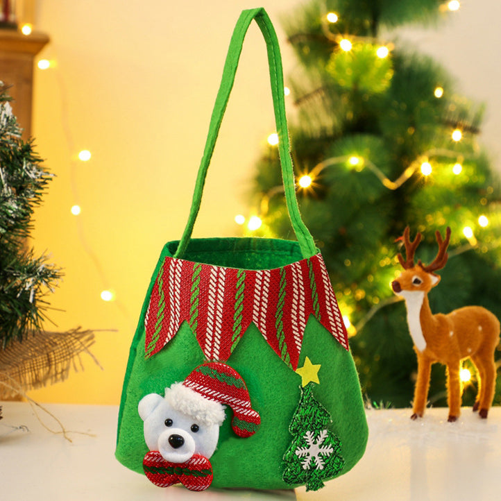 Christmas Apple Bag Gift Bag Candy Bag Christmas Gift Bag Brushed Candy Decorations - Premium  from eprolo - Just $7.46! Shop now at Help Your Friend