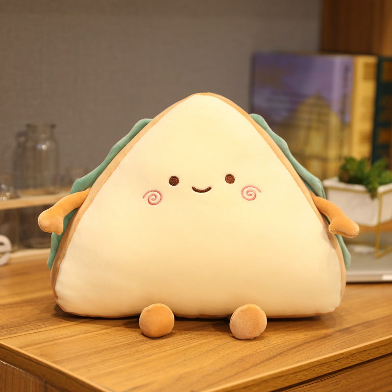 Sandwich Pillow Plush Food Cushion Cake Room Gift - Premium from eprolo - Just $17.28! Shop now at Help Your Friend
