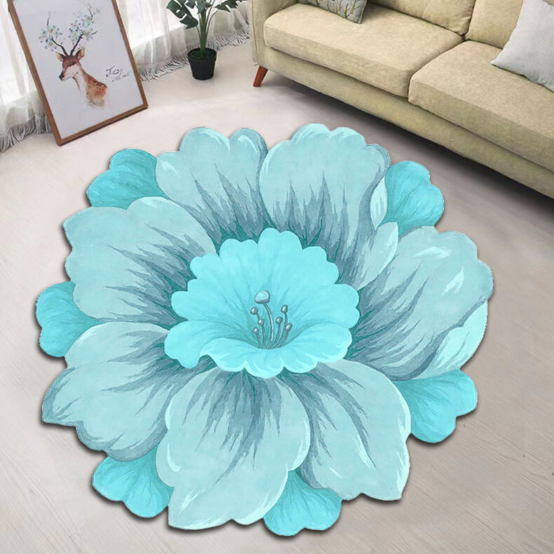 Bed Front Creative Nordic Flower Mat for Living Room, Tea Table, Carpet, Foot - Premium  from eprolo - Just $12.36! Shop now at Help Your Friend