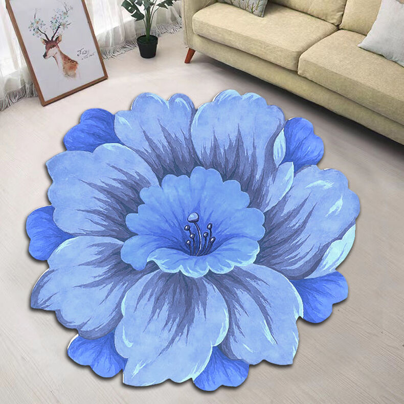 Bed Front Creative Nordic Flower Mat for Living Room, Tea Table, Carpet, Foot - Premium  from eprolo - Just $12.36! Shop now at Help Your Friend