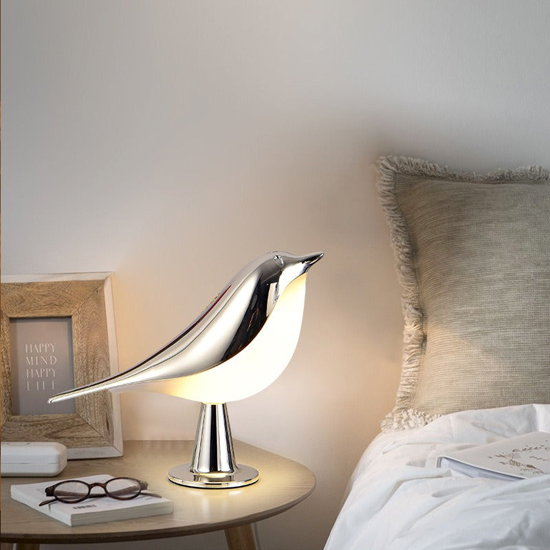 3-Color Bedside Bird-Shaped Reading Lamp Décor w/Touch Switch & Brightness Dimming - Premium  from eprolo - Just $20.56! Shop now at Help Your Friend