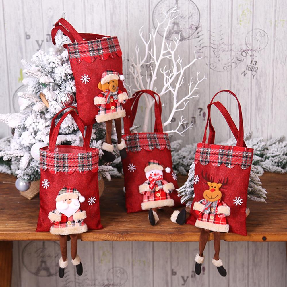 Christmas Gift Bags Christmas Candy Bags Noel Xmas Ornament Decorations Christmas Decorations For Home New Year - Premium from eprolo - Just $8.58! Shop now at Help Your Friend