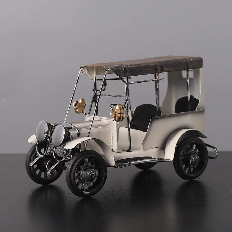 Retro Iron Classic Car Ornaments Creative Home Desktop Car Model Decorative Metal Ornaments Crafts - Premium from eprolo - Just $20.20! Shop now at Help Your Friend