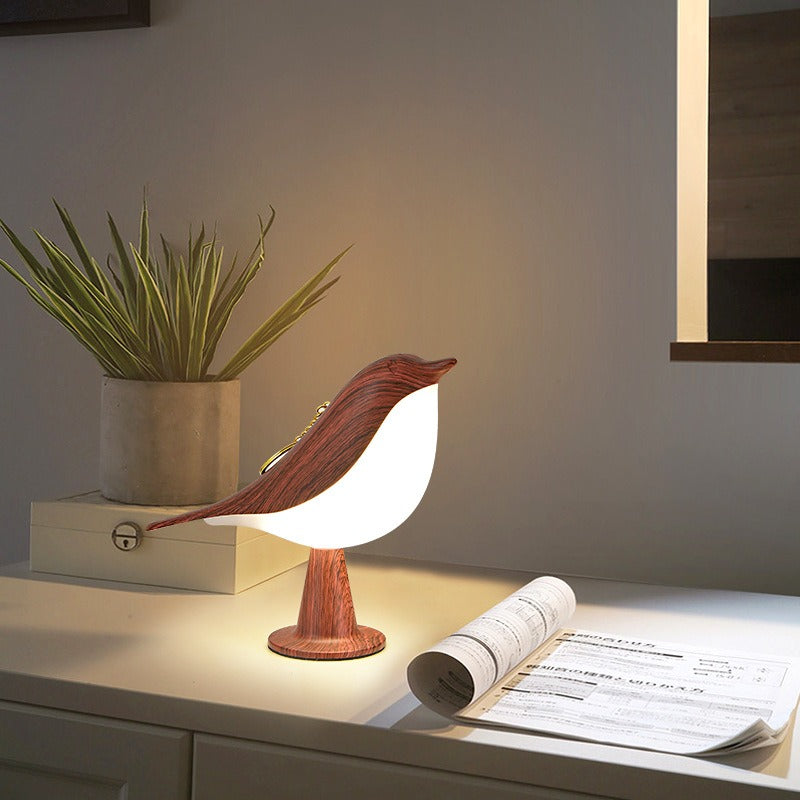 3-Color Bedside Bird-Shaped Reading Lamp Décor w/Touch Switch & Brightness Dimming - Premium  from eprolo - Just $20.56! Shop now at Help Your Friend