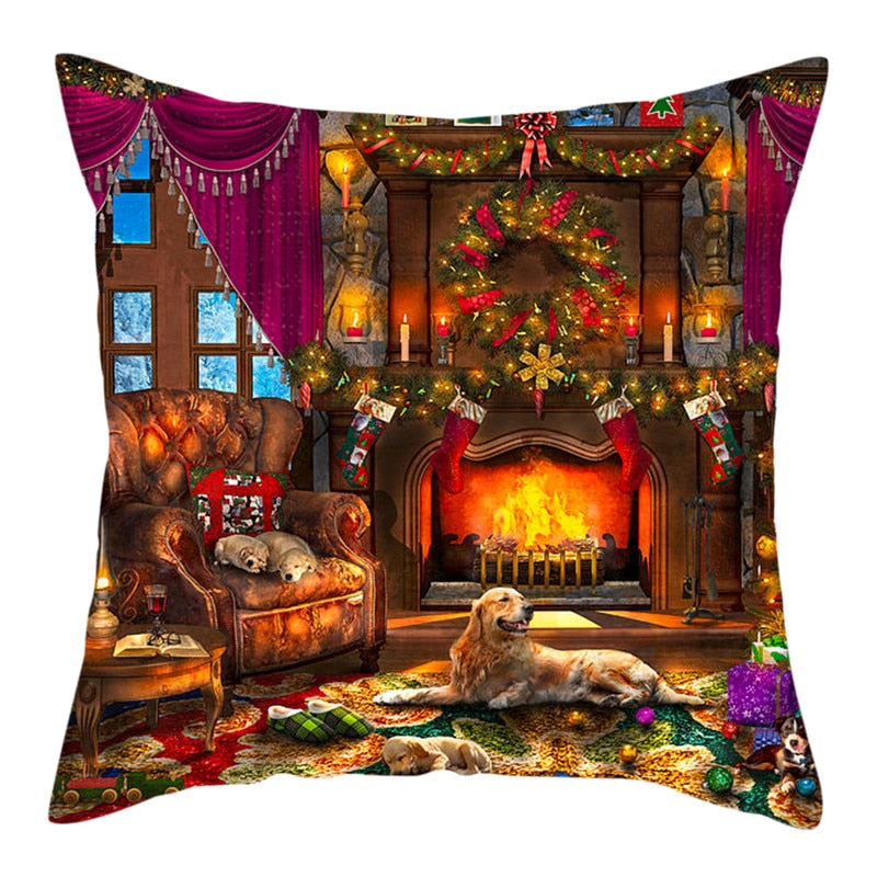 Christmas Style Animals Cushion Cover - Premium from eprolo - Just $10.82! Shop now at Help Your Friend