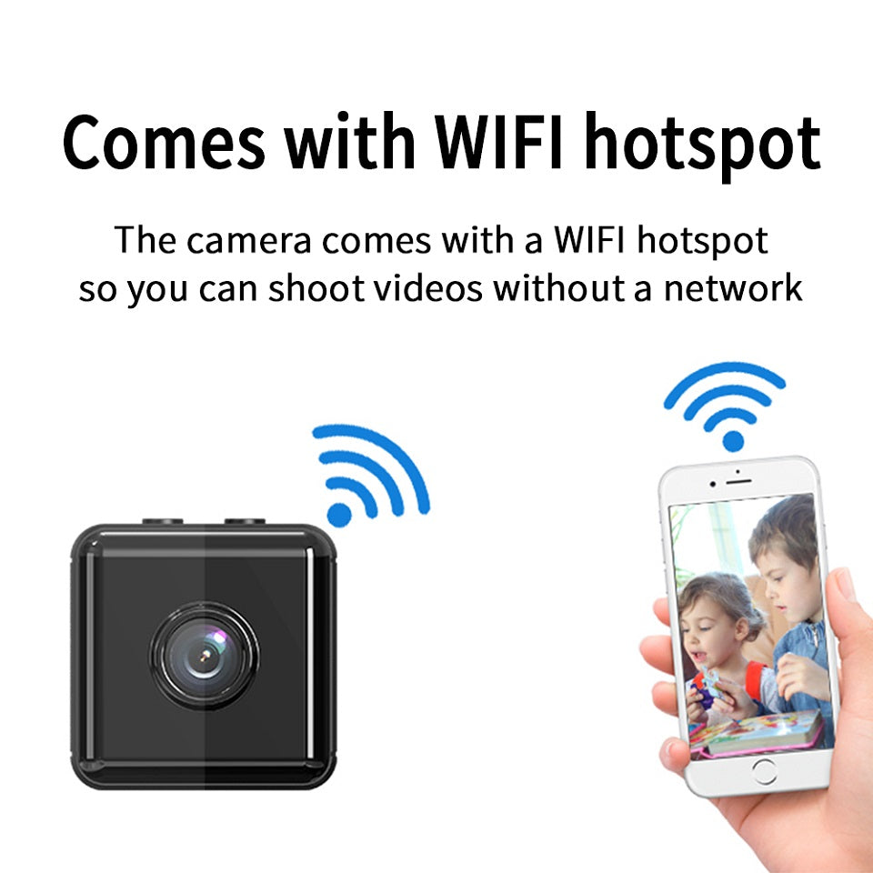 X6 HD Camera Home Security Monitoring Wireless IP Camera HD Night Vision Remote WiFi Camera - Premium  from eprolo - Just $19.86! Shop now at Help Your Friend