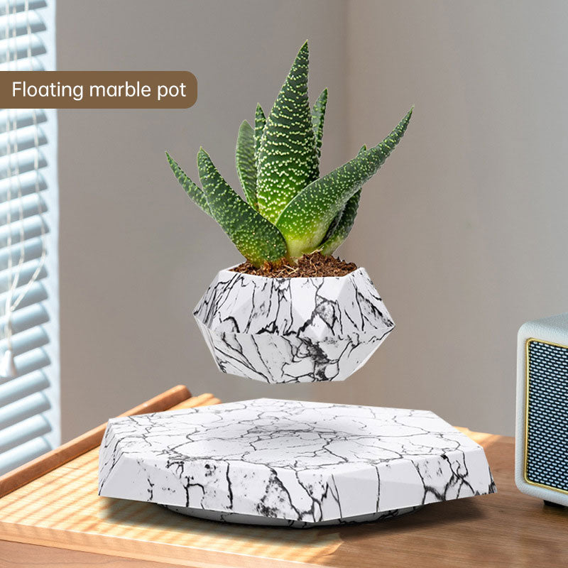 Online Celebrity Intelligent Product Magnetic Levitation Creative Fashion Decoration Agent Magnetic Levitation Potted Plants - Premium  from eprolo - Just $112.74! Shop now at Help Your Friend