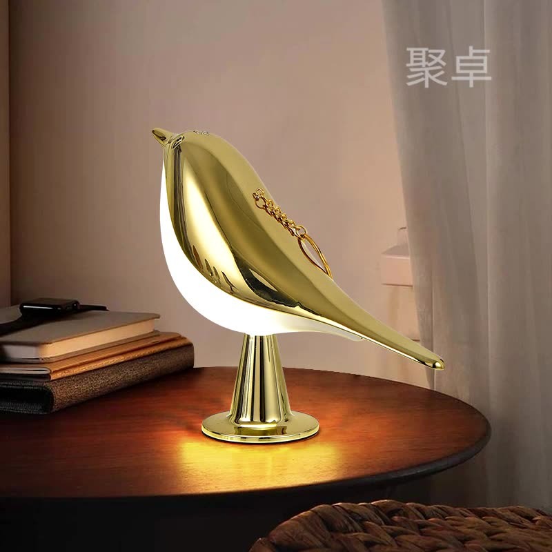 3-Color Bedside Bird-Shaped Reading Lamp Décor w/Touch Switch & Brightness Dimming - Premium  from eprolo - Just $20.56! Shop now at Help Your Friend