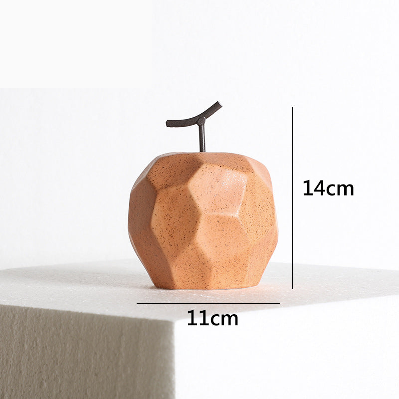 Ceramic Apple Ornaments Modern Minimalist Fruit Ornaments - Premium  from eprolo - Just $22.10! Shop now at Help Your Friend