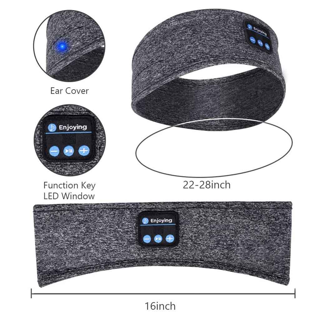 Sleep Headphones Bluetooth Headband,Upgrage Soft Sleeping Wireless Music Sleeping Headsets Perfect - Premium  from eprolo - Just $19.28! Shop now at Help Your Friend