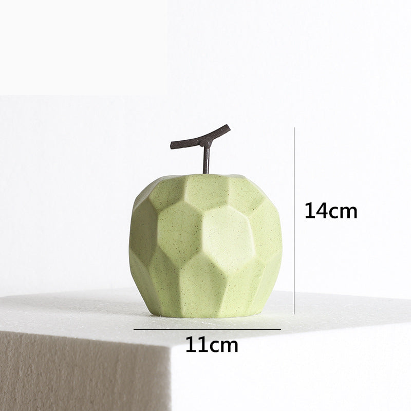 Ceramic Apple Ornaments Modern Minimalist Fruit Ornaments - Premium  from eprolo - Just $22.10! Shop now at Help Your Friend