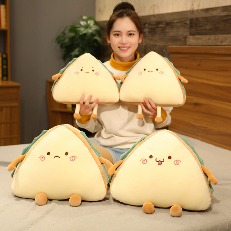 Sandwich Pillow Plush Food Cushion Cake Room Gift - Premium  from eprolo - Just $17.28! Shop now at Help Your Friend