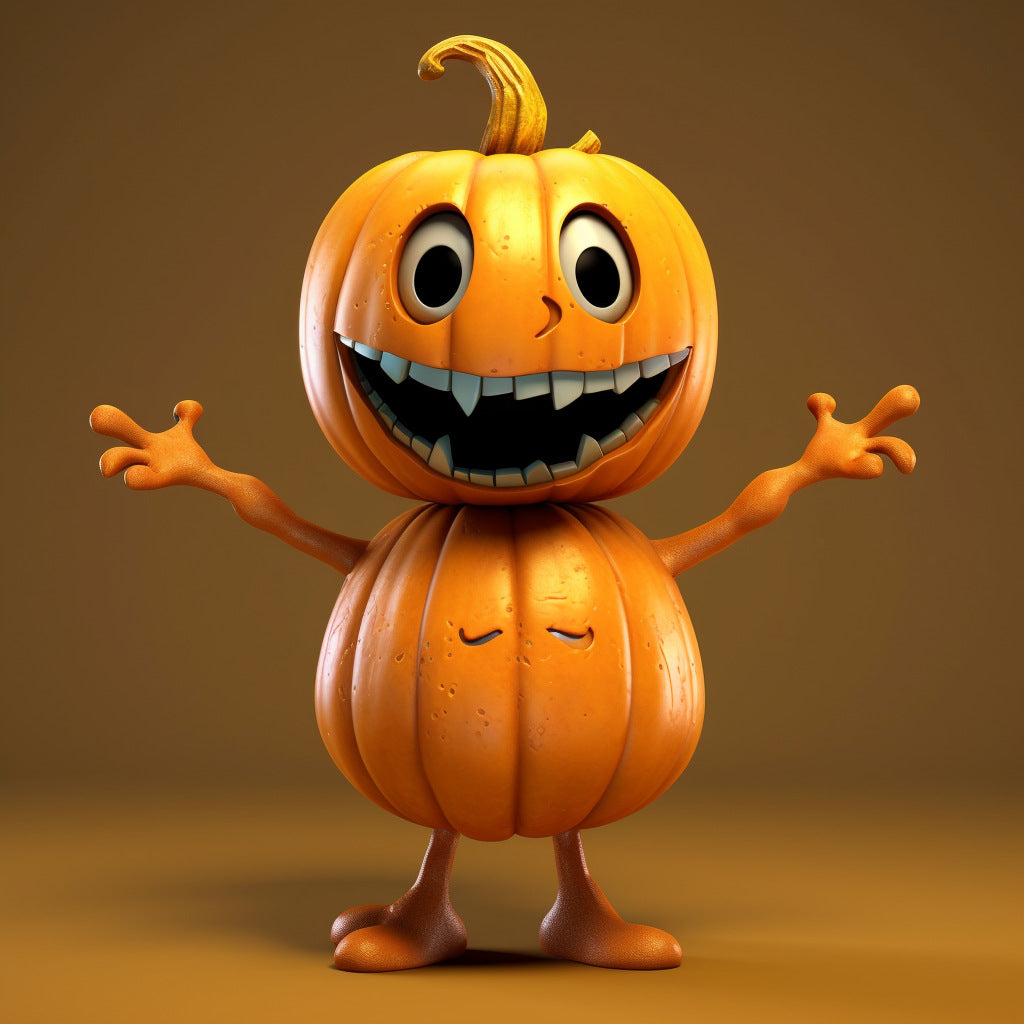 Tabletop Pumpkin Figurine Cute Resin Halloween Figurine For Holiday Party Home Decor Halloween Decorations - Premium  from eprolo - Just $17.46! Shop now at Help Your Friend