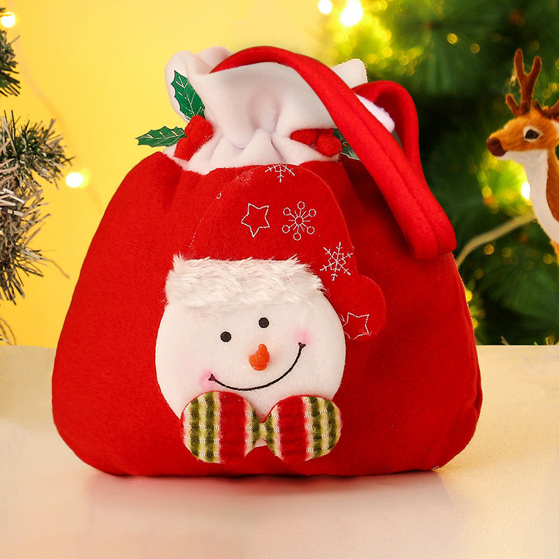 Christmas Gift Bags Apple Bags Christmas Gift Bags Pull Flannel Candy Decorative Supplies - Premium  from eprolo - Just $8.06! Shop now at Help Your Friend