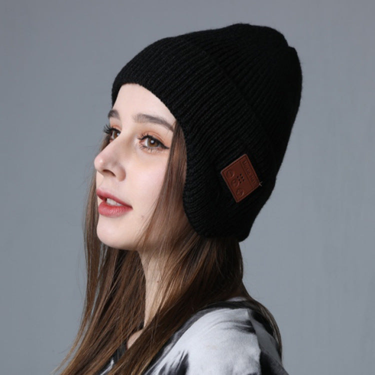 Wireless 5.0 Bluetooth Headset Cap Outdoor Warm Music Wrap Ear Cap - Premium  from eprolo - Just $17.06! Shop now at Help Your Friend